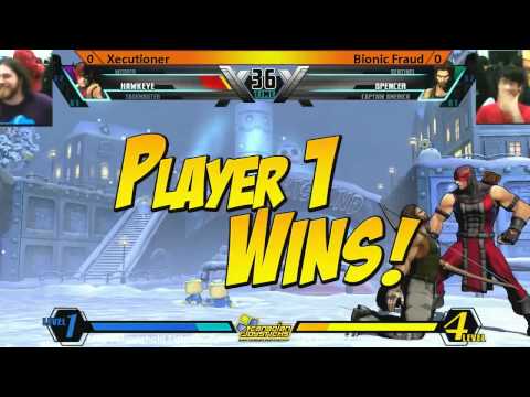 Xecutioner vs Bionic Fraud - UMvC3 Singles - Magic Stronghold Fighters' Open