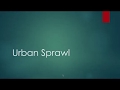 Urban Politics and Policy: Urban Sprawl