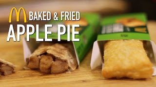 McDonalds Baked & Fried Apple Pie