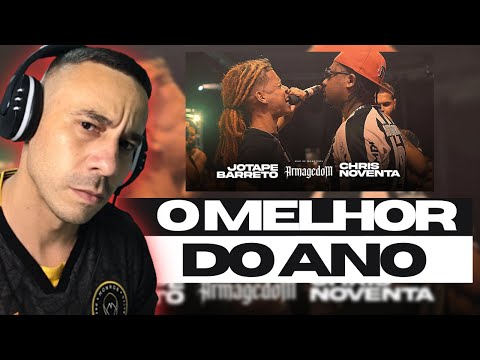 ZEN REACT- O MELHOR DO ANO 🔥🔥🔥  NOVENTA e CHRIS vs JOTAPE e BARRETO   ARMAGEDOM   17062023   Final