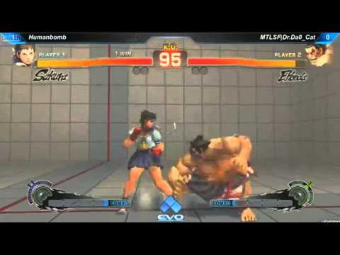 EVO 2013 SSF4 2012 AE: Humanbomb vs MTLSF Dr.Da0_Cat