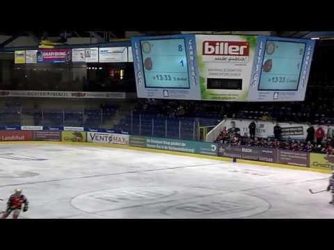 EVL Landshut vs Bad Nauheim Tor 8 (15.11.2013)