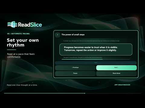 ReadSlice – Focus Reading video thumbnail