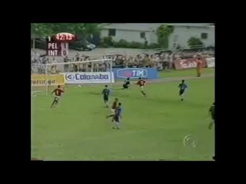 03/03/2001 - Pelotas 2x3 Internacional (Boca do Lobo) Campeonato Gaúcho
