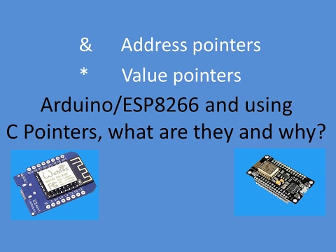 Tech Note 031 - C Pointers & and *,  What are they and Why?