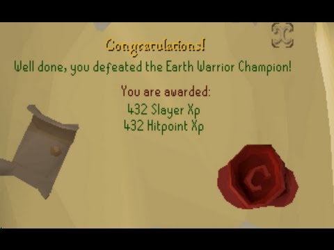 Runescape 2007 | One of the first Champion Scrolls?