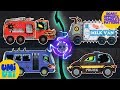 Umi Uzi Patterns For Children With Scary Vehicles Learn Opposites Halloween Special Videos