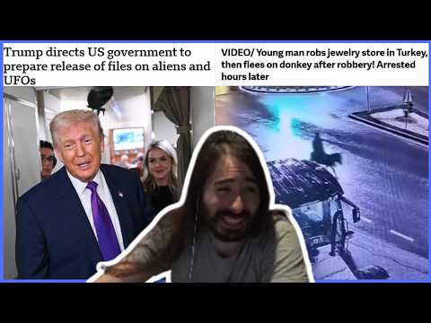 Trump Promises Alien Files To Distract From Epstein & Donkey Used To Escape Robbery | MoistCr1TiKaL