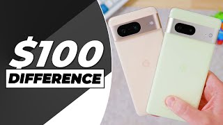 Google Pixel 8 vs Google Pixel 7: How much DIFFERENCE does a $100 make?