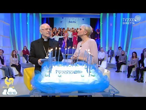 I 20 anni di Tv2000 e InBlu Radio. Gli auguri del Papa e di Galantino