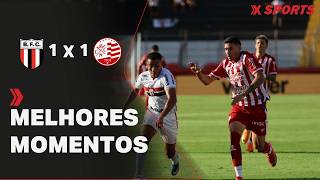 BOTAFOGO-SP 1X1 NÁUTICO | MELHORES MOMENTOS - BRASILEIRÃO SÉRIE B