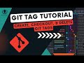 Git Tag Tutorial | Create, Checkout, and Delete Git Tags | Learn Git