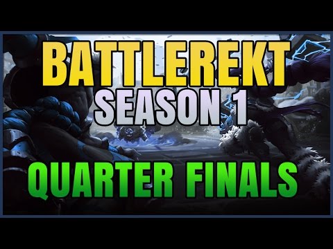 Battlerite - 3v3 Quarter Finals - Battlerekt Weekly Season 1