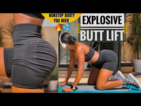 EXPLOSIVE BOOTY LIFT In 14 Days on the floor | Booty Lift Not Thighs | No Equipments