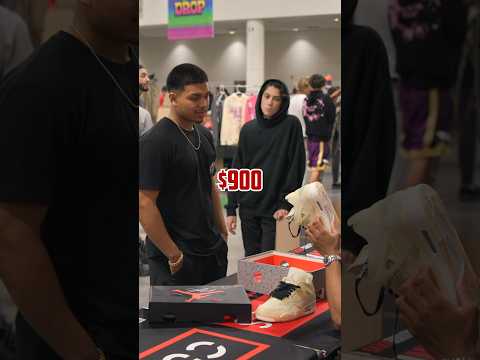 Cashing Out Jordan 4 Retro Off White At Sneaker Con Fort Lauderdale! #yt #fy #buying #comedy #viral