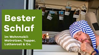 Wohnmobil Matratzen Topper - Alles für den perfekten Schlaf im Camper!