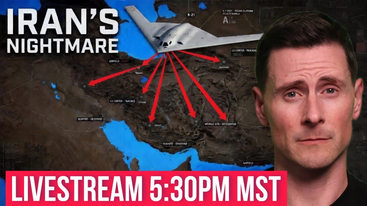 B-21 Raider Just Sent Iran's Mullahs Into FULL PANIC LIVESTREAM