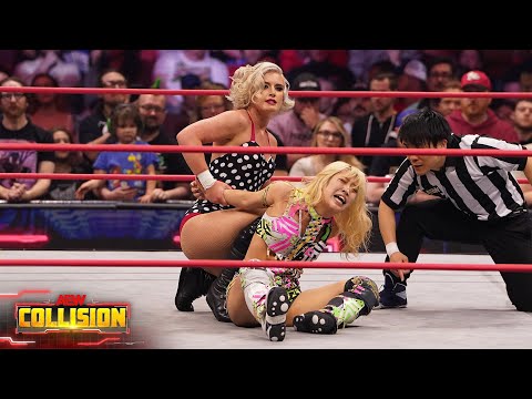 AEW Women’s Champ, Toni Storm, takes on Stardom’s AZM in a title eliminator! | 4/13/24 AEW Collision