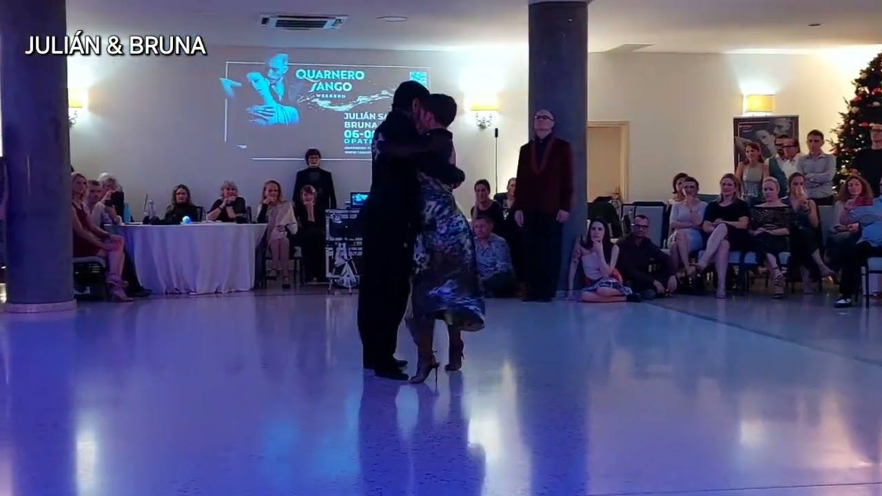 Video thumbnail for Quarnero Tango Weekend - Performance 3/4 Julián Sanchez & Bruna Estellita