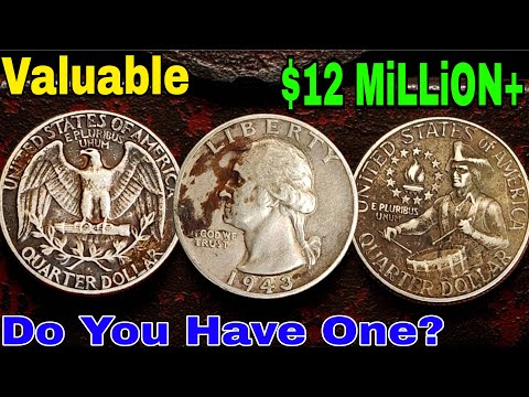 Top 20 Most Valuable Quarters In Circulation! Most Valuable American Coins 