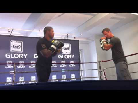 Tyrone Spong Open Workout Glory 9 NYC