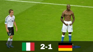 The day Balotelli DESTROYED Germany