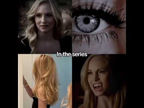 Caroline Forbes in the series vs books #tvd #carolineforbes #10kviews #viral #tvdu #edit