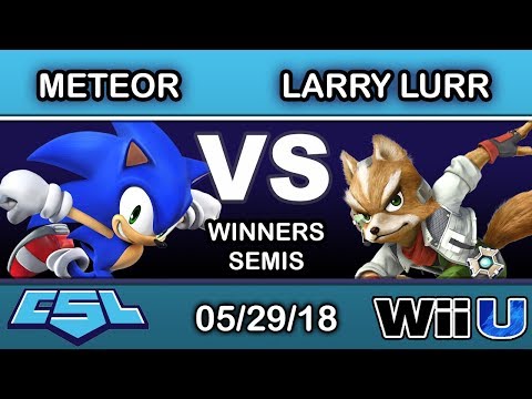 CSL NA 18' - Meteor (Sonic) Vs. MSF | Larry Lurr (Fox) Winners Semis - Smash 4