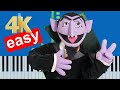 Sesame Street Honk Around The Clock Slow Easy Medium Piano Tutorial 4K