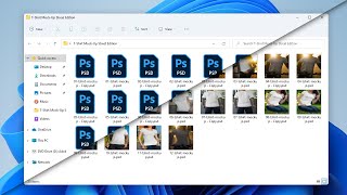 howto preview photoshop psd files