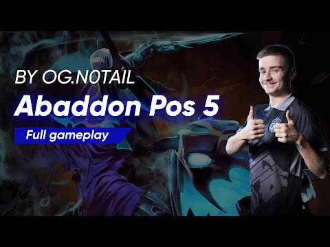 OG.N0tail Abaddon Hard Support | Full Gameplay Dota 2 Replay