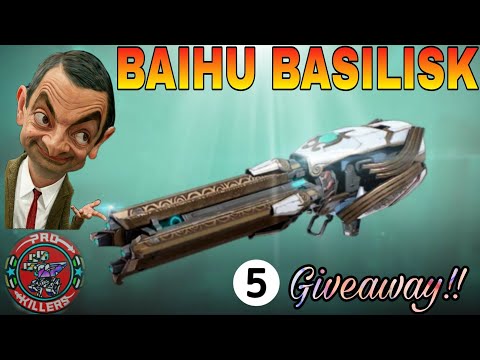 BAIHU BASILISK GIVEAWAY || PRO KILLERS #WrwinBBasilisk
