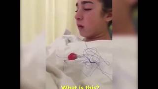 My tongue fell out again! (9GAG funny high on anaesthetic video)