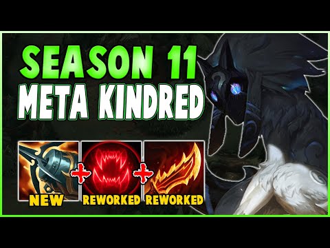 This Season 11 OnHit Kindred Build Shreds Hp Bars! (Kraken Slayer Kindred) - League Of Legends