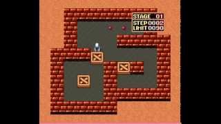 Super Soukoban (SFC) - Level 1-01 Solution