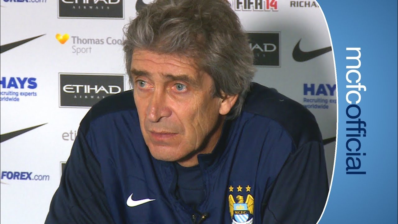 PELLEGRINI ON MESSI "RUMOURS" | City v Wigan FA Cu...