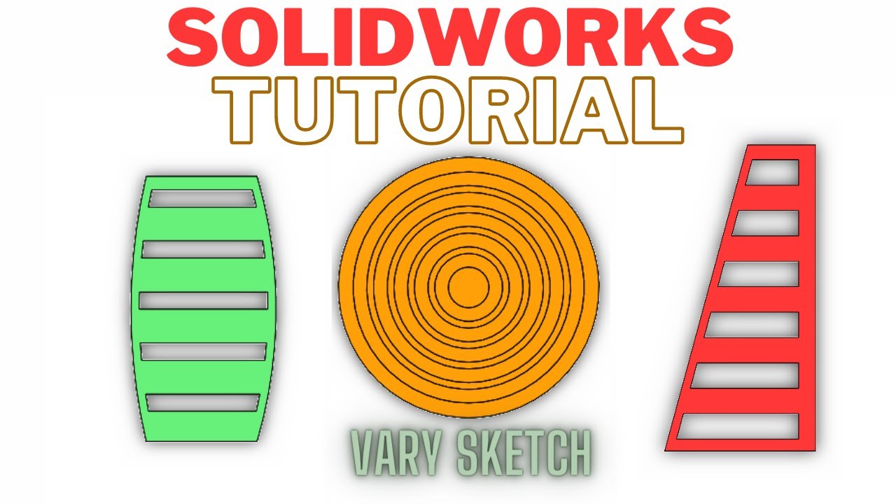 Linear Pattern: Vary Sketch | SOLIDWORKS Tutorial 2022 | Quick Tip