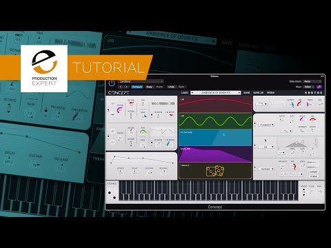 Krotos Concept - Free Synthesis Tutorial 1 Octave Bass And Bass Drop