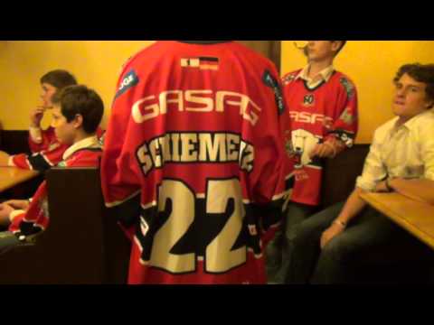 Trikotzeromonie der Eisbären Juniors Berlin