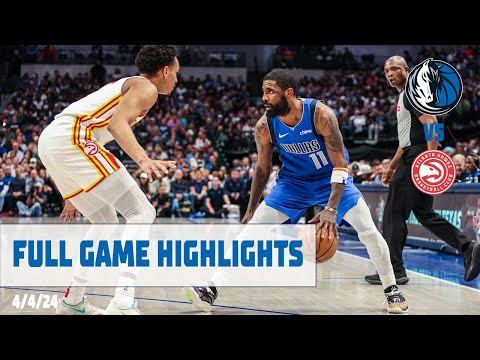 Kyrie Irving (26 points) Highlights vs. Atlanta Hawks | 4/4/24