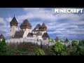 Minecraft How To Build A Medieval Castle Minecraft Tutorial