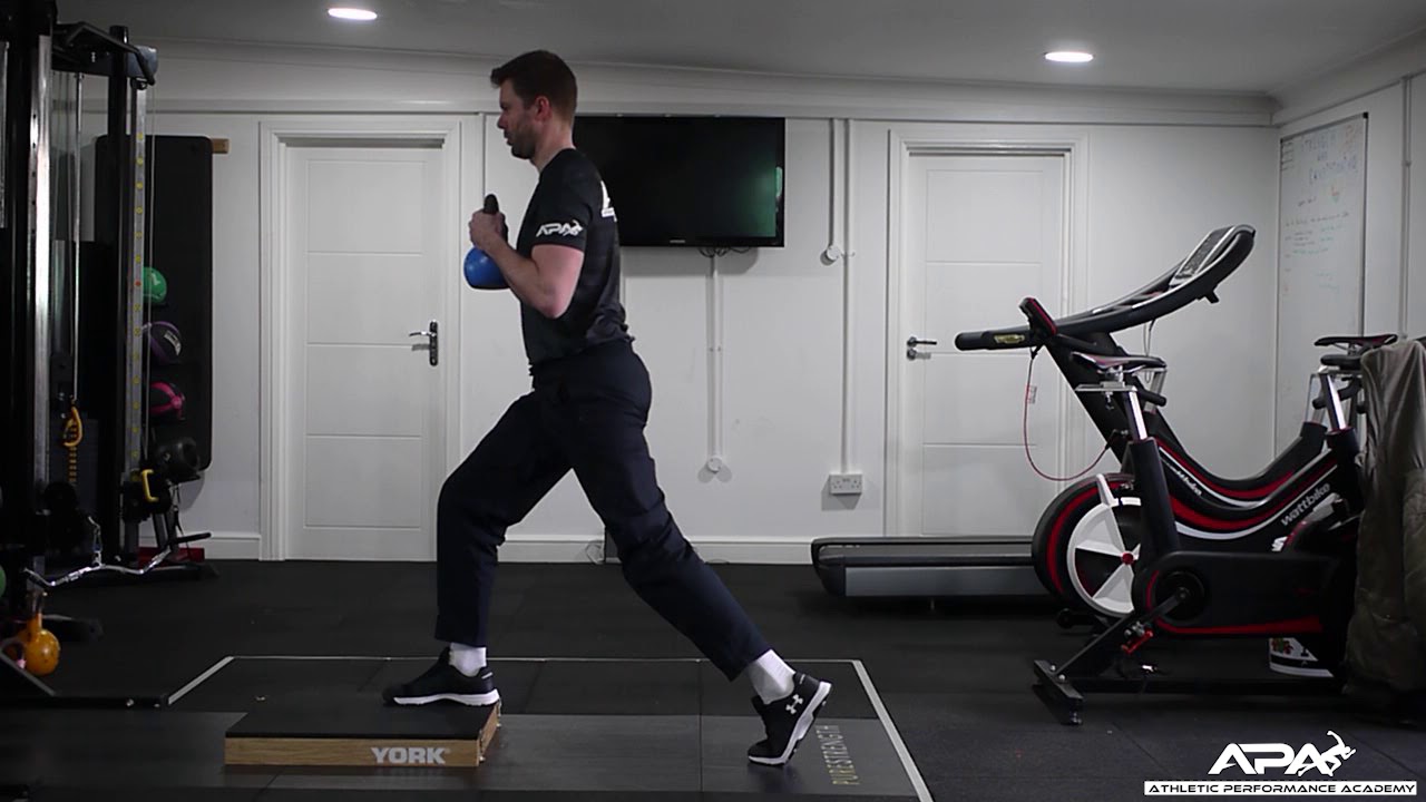 KB Deficit Split squat