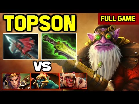 TOPSON knows how to deal with Cancer Heroes with His Sniper mid