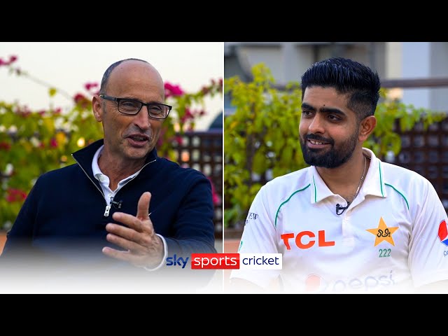 ‘My role model is AB De Villiers’ 🏏 | Nasser speaks to Babar ahead of Pakistan vs England