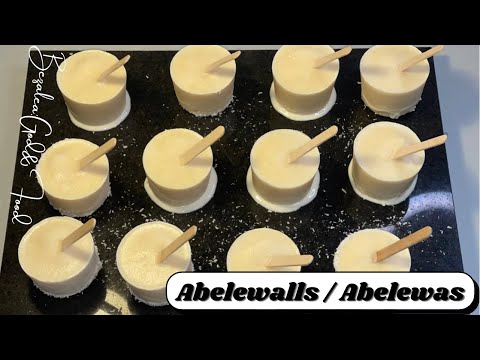 Abele Walls/Abelewas||Coconut Milk Abele Walls||Ghanaian Milk Ice Cream