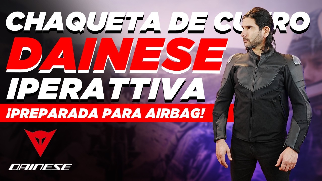 Dainese Chaqueta de Cuero Iperattiva