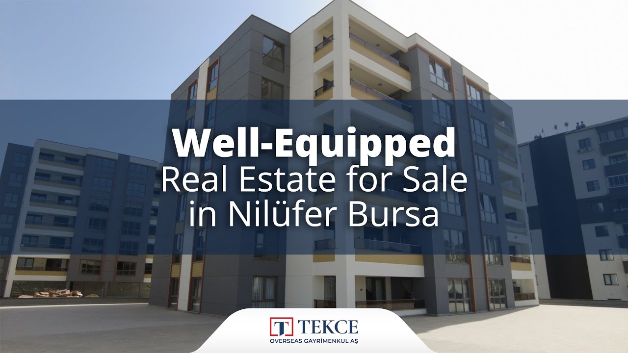Nilüfer'de Site içinde Satılık Yepyeni 3+1 Daireler