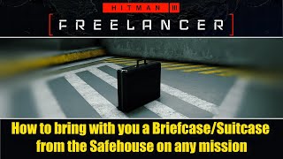 HITMAN 3 - Freelancer - World of Assassination - How to bring a Suitcase/Briefcase to any mission