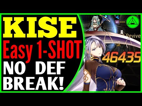 Kise is very strong! (Easy Tank Buster!) 🔥 Epic Seven