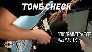 Video thumbnail for TONE CHECK: Fender Vintera '60s Jazzmaster Guitar Demo | No Talking by Cream City Music